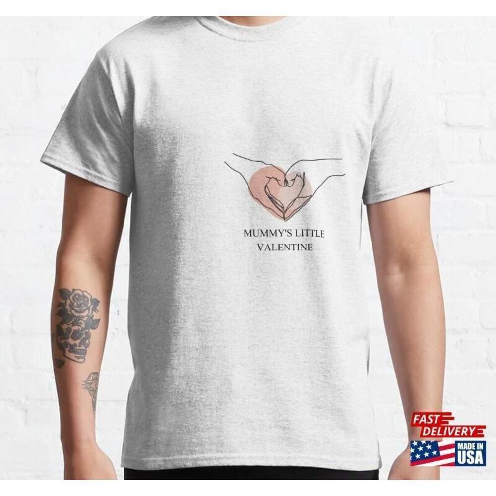 Mummys Little Valentine Classic Tshirt